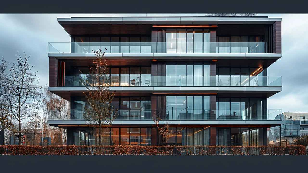 Moderní dřevěné okenice přinášejí úsporu energie a estetiku do bytových komplexů