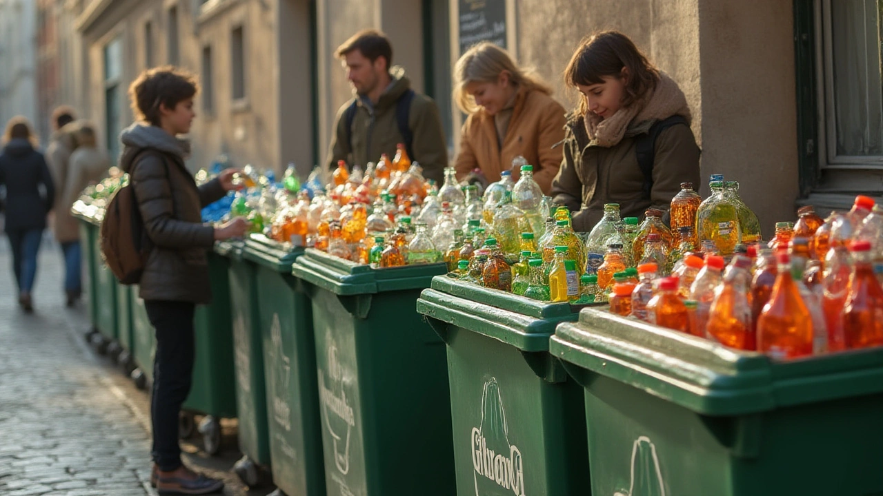 Co patří do kontejneru na sklo: Průvodce tříděním skleněného odpadu