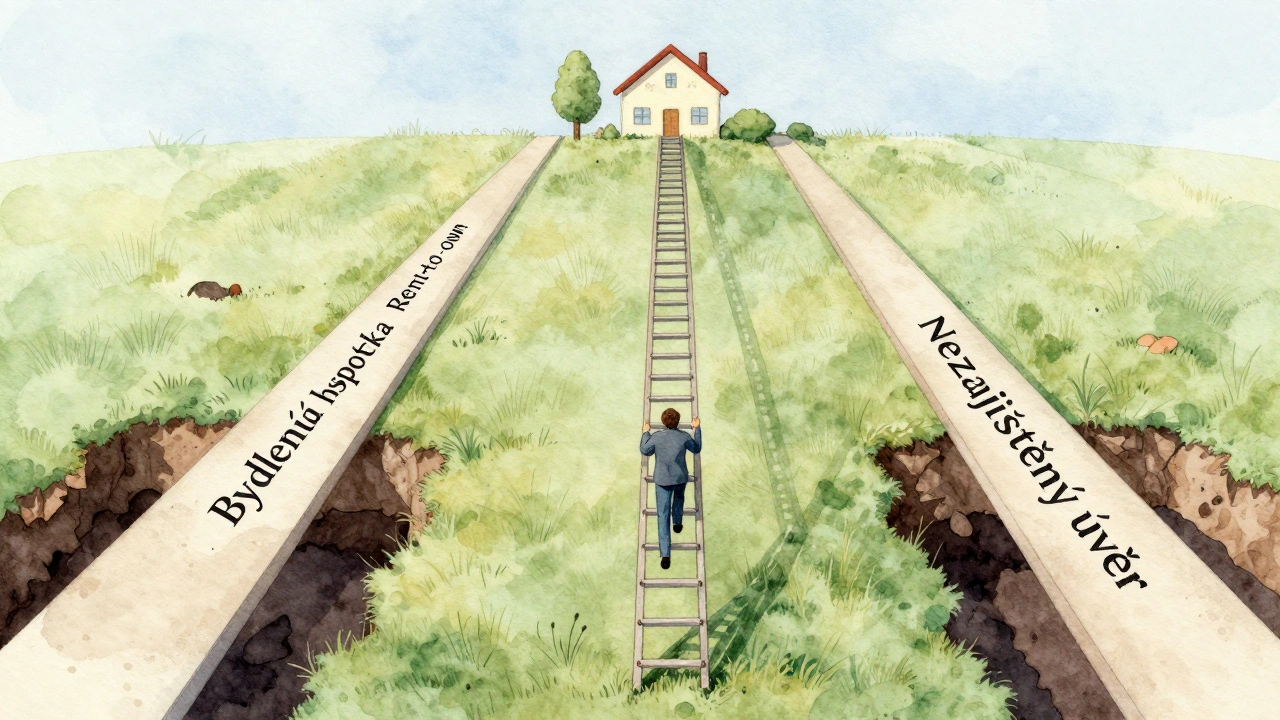 Konečná cesta k vlastnímu bytu vede pouze stavebním spořením, ostatní cesty vedou do pasti.