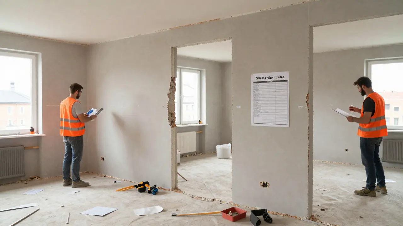 Jak získat povolení pro rekonstrukci bytu v České republice 2026