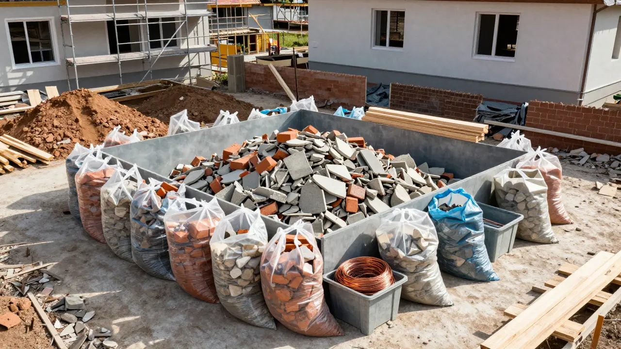 Recyklace stavebních materiálů při rekonstrukci: Jak ušetřit i planetu