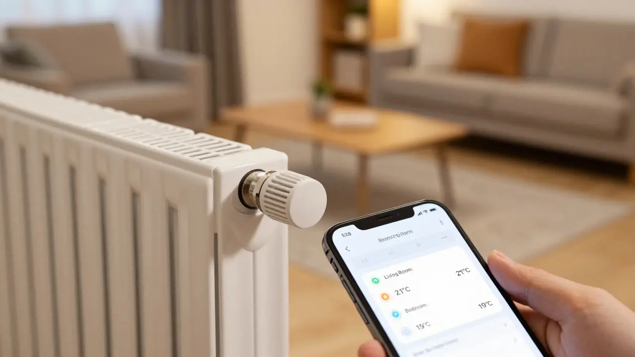 Chytré ovládání vytápění po místnostech: Jak ušetřit až 30 % energií