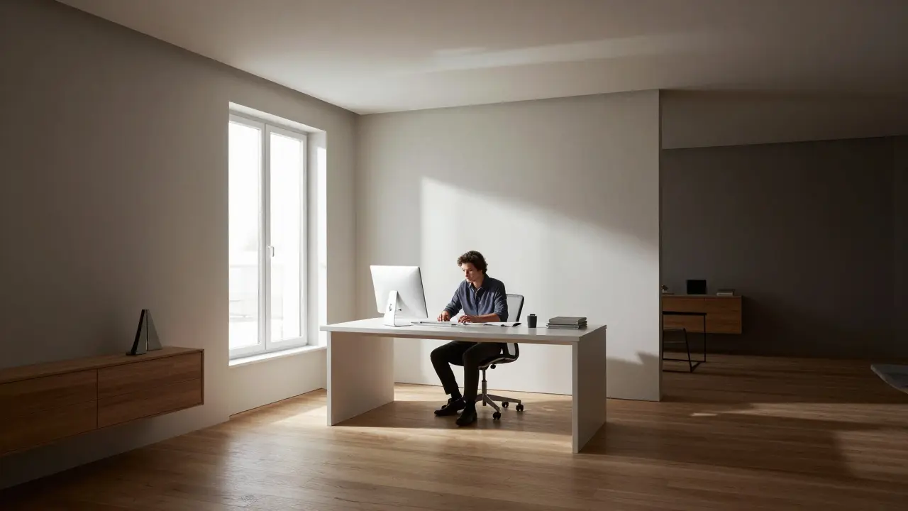 Osvětlení home office: Jak nastavit produktivní pracovní světlo bez únavy očí