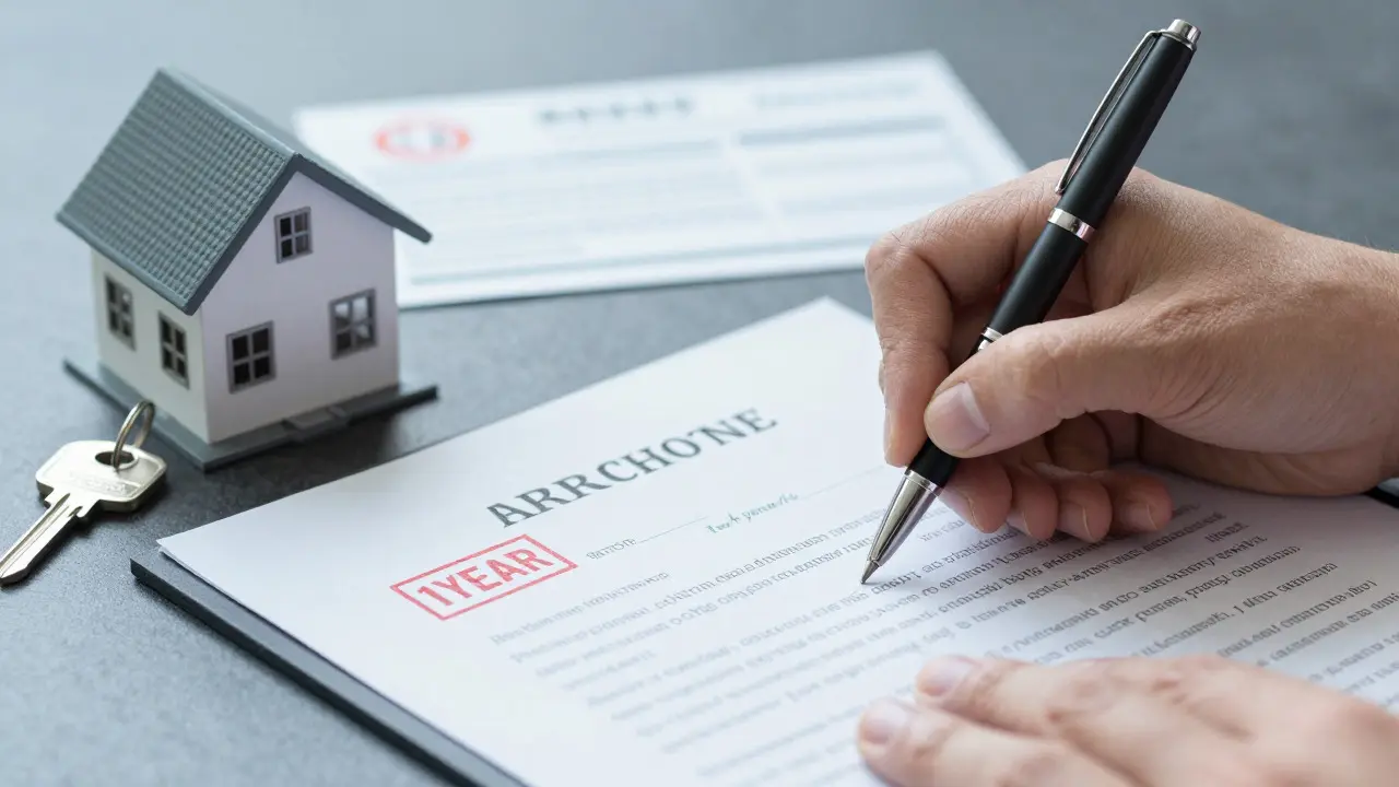 Podpis kupní smlouvy na nový dům jako investice z prodeje nemovitosti